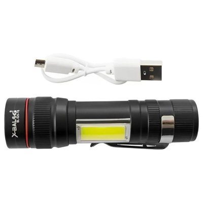 Ліхтарик ручний акумуляторний Bailong BL-520 T6 + COB BL520 фото