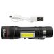Ліхтарик ручний акумуляторний Bailong BL-520 T6 + COB BL520 фото 1