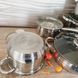 Набір кухонного посуду Banoo BN-5003 18 предметів 1579 фото 3