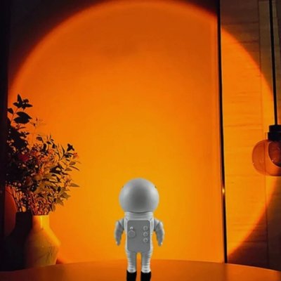 Дитячий світильник, космонавт Sunset lamp astronaut AST56 фото