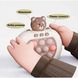Інтерактивна іграшка антистрес електронний EM Pop it PRO Консоль Quick Push 4 режими з підсвічуванням Коричневий ведмедик GS-7216 1007 фото 4